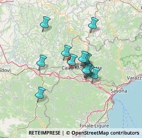 Mappa Via Rocchetta, 17056 Cengio SV, Italia (9.92769)