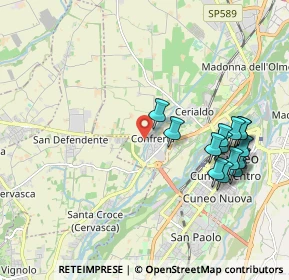 Mappa Confreria, 12100 Cuneo CN, Italia (2.138)