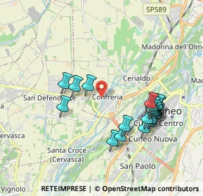 Mappa Confreria, 12100 Cuneo CN, Italia (1.948)