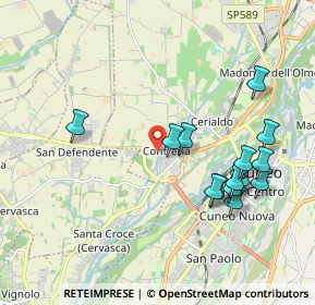 Mappa Confreria, 12100 Cuneo CN, Italia (2.055)