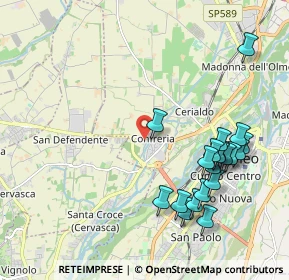 Mappa Confreria, 12100 Cuneo CN, Italia (2.27)