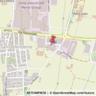 Mappa Via Tetto Garrone, 11, 12010 Cervasca, Cuneo (Piemonte)