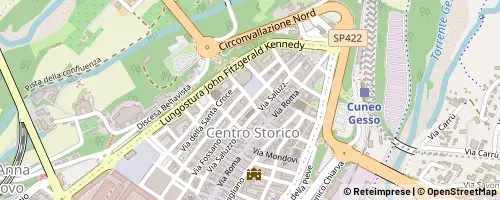 Mappa Cuneo
