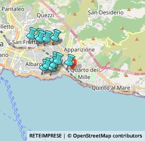 Mappa Via Giorgio Chiesa, 16147 Genova GE, Italia (1.60462)