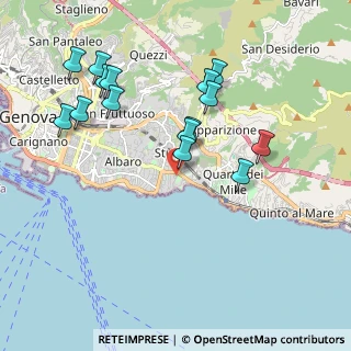 Mappa Via Bartolomeo Chighizola, 16147 Genova GE, Italia (2.03267)