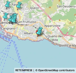 Mappa Via Cavallotti, 16100 Genova GE, Italia (2.74636)
