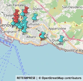 Mappa Via Cavallotti, 16100 Genova GE, Italia (2.32)