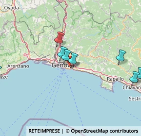 Mappa Via Cavallotti, 16100 Genova GE, Italia (24.96455)