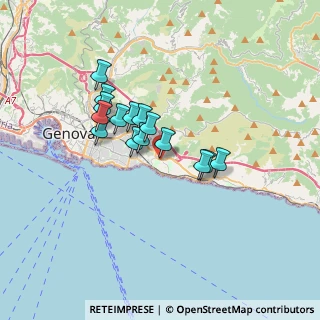 Mappa Via D'Aste, 16121 Genova GE, Italia (2.64933)