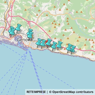 Mappa Via Redipuglia, 16147 Genova GE, Italia (3.55167)