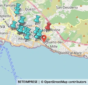 Mappa Via Redipuglia, 16147 Genova GE, Italia (2.04375)