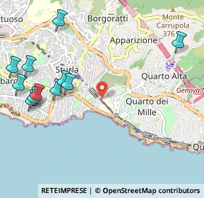 Mappa Via Redipuglia, 16147 Genova GE, Italia (1.35455)