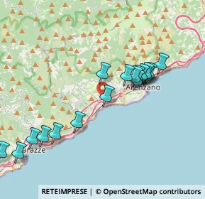 Mappa A10 Genova - Ventimiglia, 16016 Cogoleto GE, Italia (4.857)