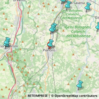 Mappa Via del Lavoro, 40065 Pianoro BO, Italia (6.57545)