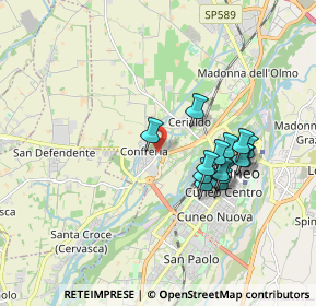 Mappa Cond. Le Gemelle, 12100 Cuneo CN, Italia (1.59143)