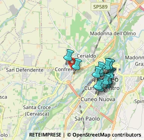 Mappa Cond. Le Gemelle, 12100 Cuneo CN, Italia (1.67267)