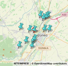 Mappa Cond. Le Gemelle, 12100 Cuneo CN, Italia (3.03929)