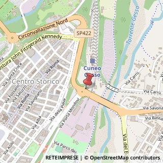 Mappa Viale Vecchia Stazione, 2, 12100 Cuneo, Cuneo (Piemonte)
