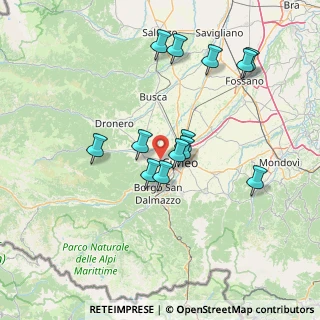 Mappa Via Bisalta, 12010 Cuneo CN, Italia (13.96692)