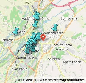 Mappa SP 422, 12100 Cuneo CN (1.447)
