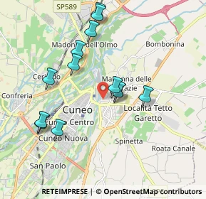 Mappa SP 422, 12100 Cuneo CN (1.86692)