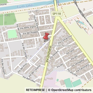 Mappa Via del Pino, 9, 48124 Ravenna, Ravenna (Emilia Romagna)