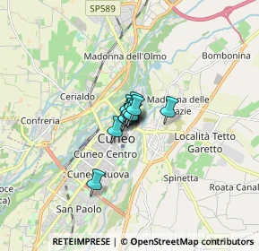 Mappa Vicolo Beinette, 12016 Cuneo CN, Italia (0.51818)