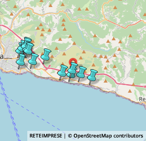 Mappa A12 Km 14, 16167 Genova GE, Italia (3.96929)