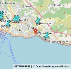 Mappa Via del Tritone, 16147 Genova GE, Italia (3.45833)