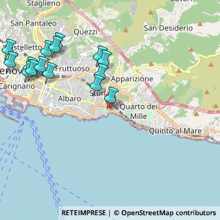 Mappa Via del Tritone, 16147 Genova GE, Italia (2.67267)