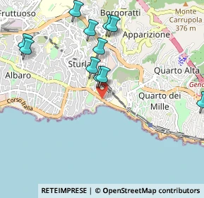 Mappa Via del Tritone, 16147 Genova GE, Italia (1.09909)