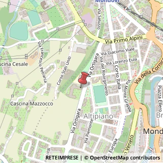 Mappa Via Ortigara, 6, 12084 Mondovì, Cuneo (Piemonte)