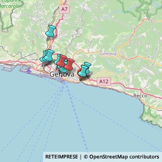 Mappa Via Al Torrente Sturla, 16147 Genova GE, Italia (5.07615)