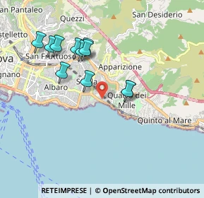 Mappa Via Al Torrente Sturla, 16147 Genova GE, Italia (1.75182)