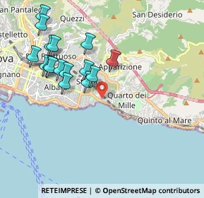 Mappa Via Al Torrente Sturla, 16147 Genova GE, Italia (2.03563)