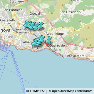 Mappa Via Al Torrente Sturla, 16147 Genova GE, Italia (1.37846)