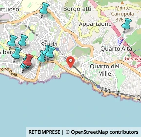 Mappa Via Al Torrente Sturla, 16147 Genova GE, Italia (1.31364)