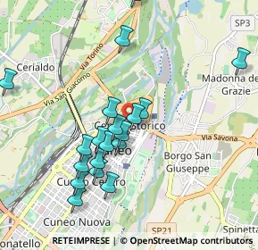 Mappa Via Roma, 12100 Cuneo CN, Italia (1.0035)