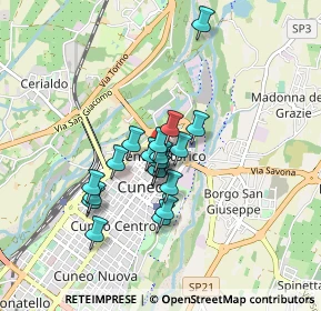 Mappa Via Fratelli Andrea e Mario Vaschetto, 12100 Cuneo CN, Italia (0.6345)