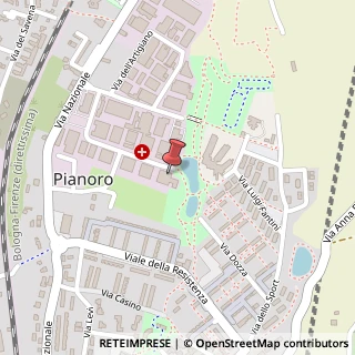 Mappa Via del Lavoro, 34, 40065 Pianoro, Bologna (Emilia Romagna)