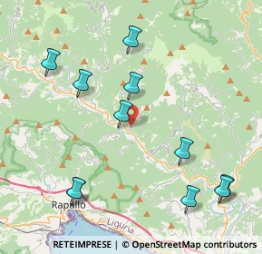 Mappa Via Cerreto, 16040 Orero GE, Italia (4.75727)