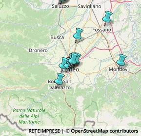 Mappa Via Busca, 12100 Cuneo CN, Italia (12.68077)