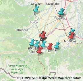 Mappa Via Busca, 12100 Cuneo CN, Italia (12.82733)