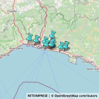 Mappa Via Giasone, 16147 Genova GE, Italia (6.39692)