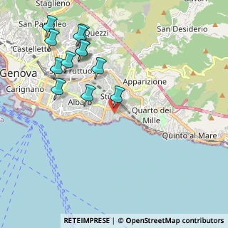 Mappa Via Giasone, 16147 Genova GE, Italia (2.35917)