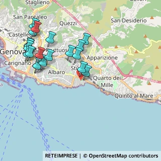 Mappa Via Giasone, 16147 Genova GE, Italia (2.3265)