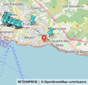 Mappa Via Giasone, 16147 Genova GE, Italia (3.24882)