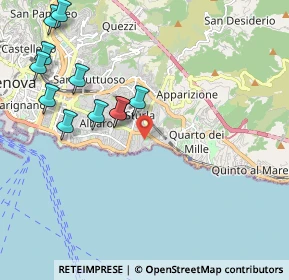 Mappa Via Giasone, 16147 Genova GE, Italia (2.33636)