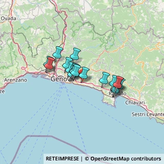 Mappa Viadotto Torrente Nervi, 16167 Genova GE, Italia (10.21833)