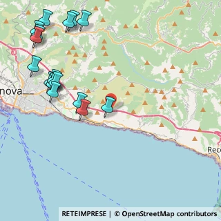 Mappa Viadotto Torrente Nervi, 16167 Genova GE, Italia (5.60176)